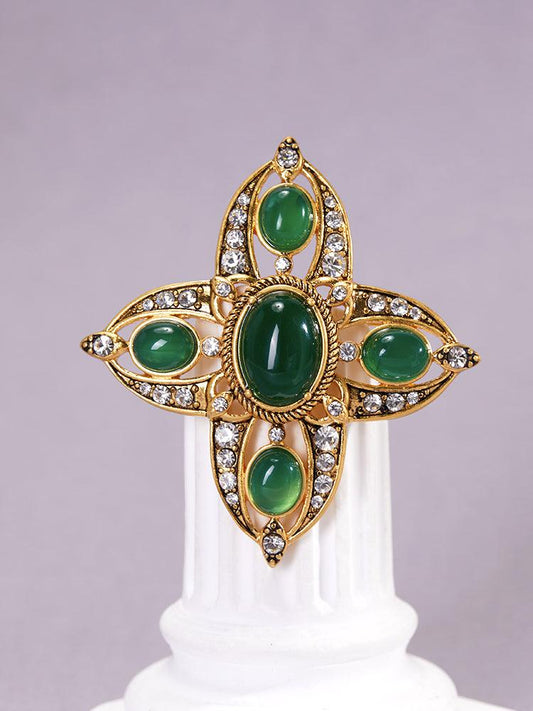 Harmony Lapel Pin - Verdant Wood Essence (Health, Creativity, Growth) - Homurai Jewelry